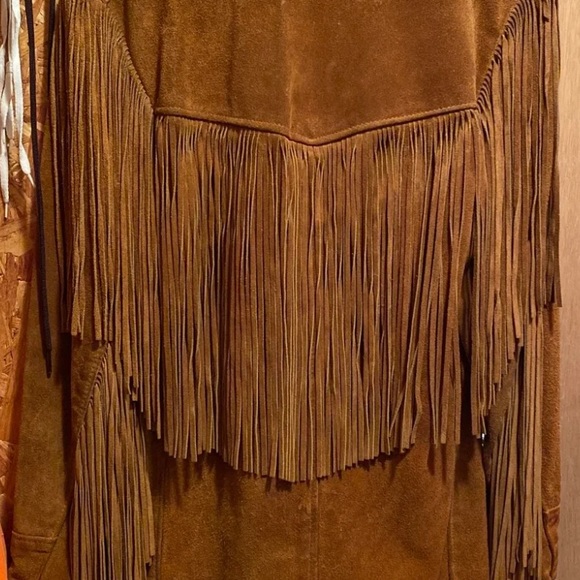 Woman’s Suede Fringe Jacket size 12 - Picture 2 of 10
